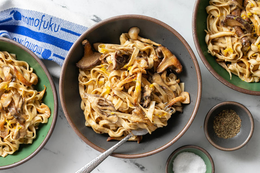 Charred Mushrooms