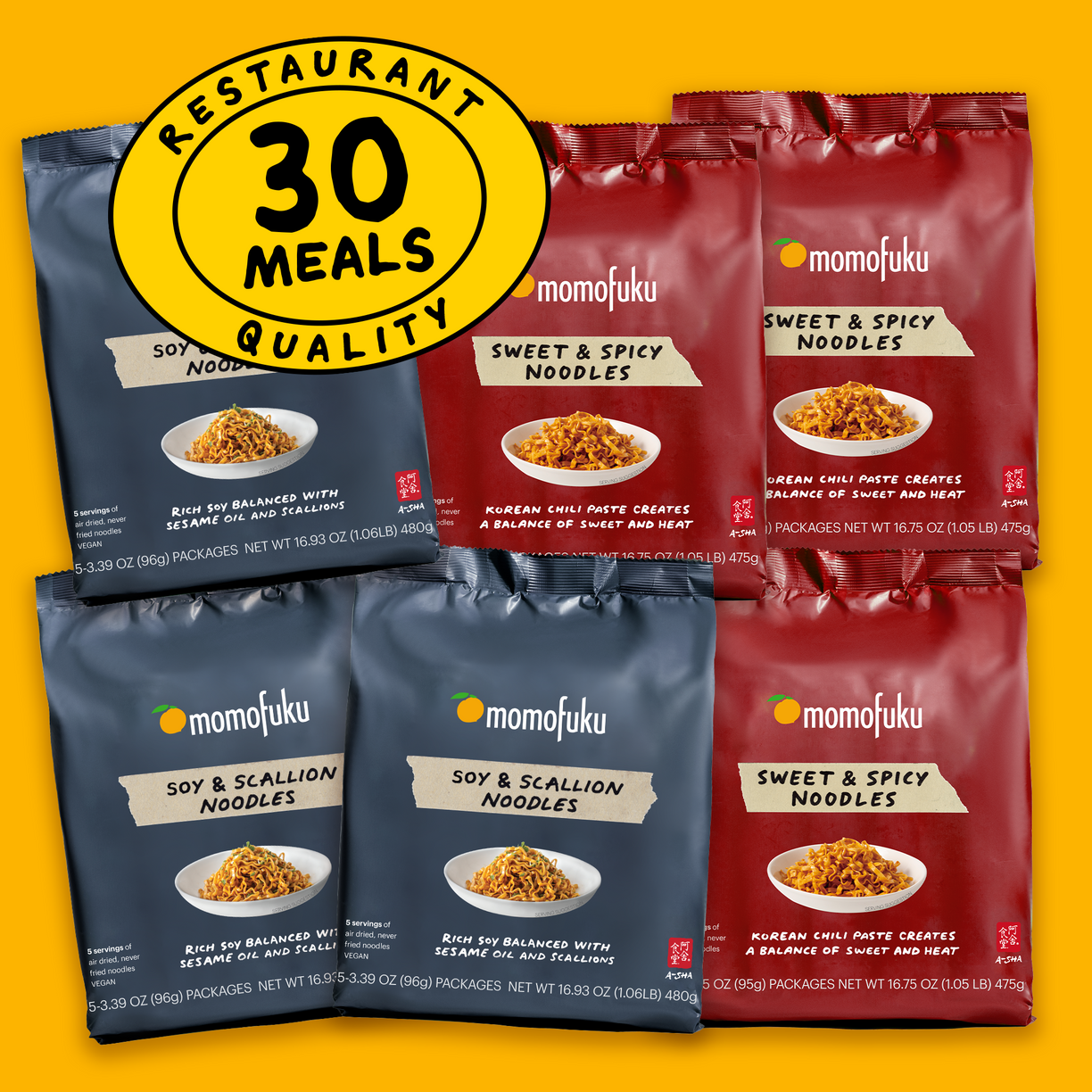 not so spicy noodle packs