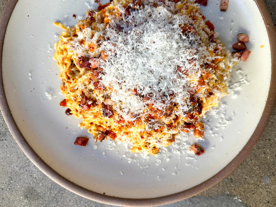 Dave Chang's Chili Crunch Carbonara