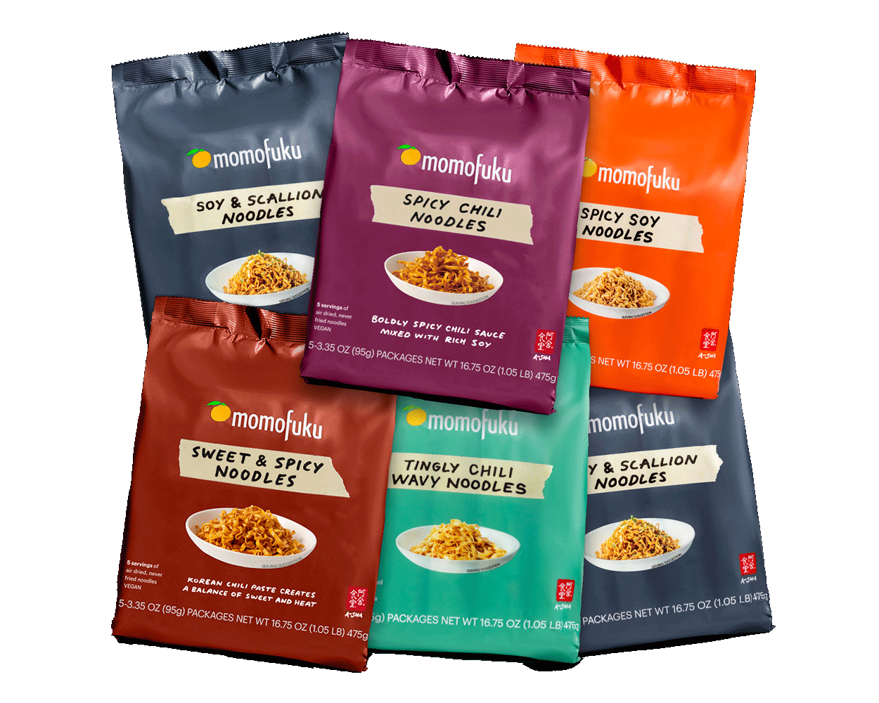 image of noodle variety pack packages