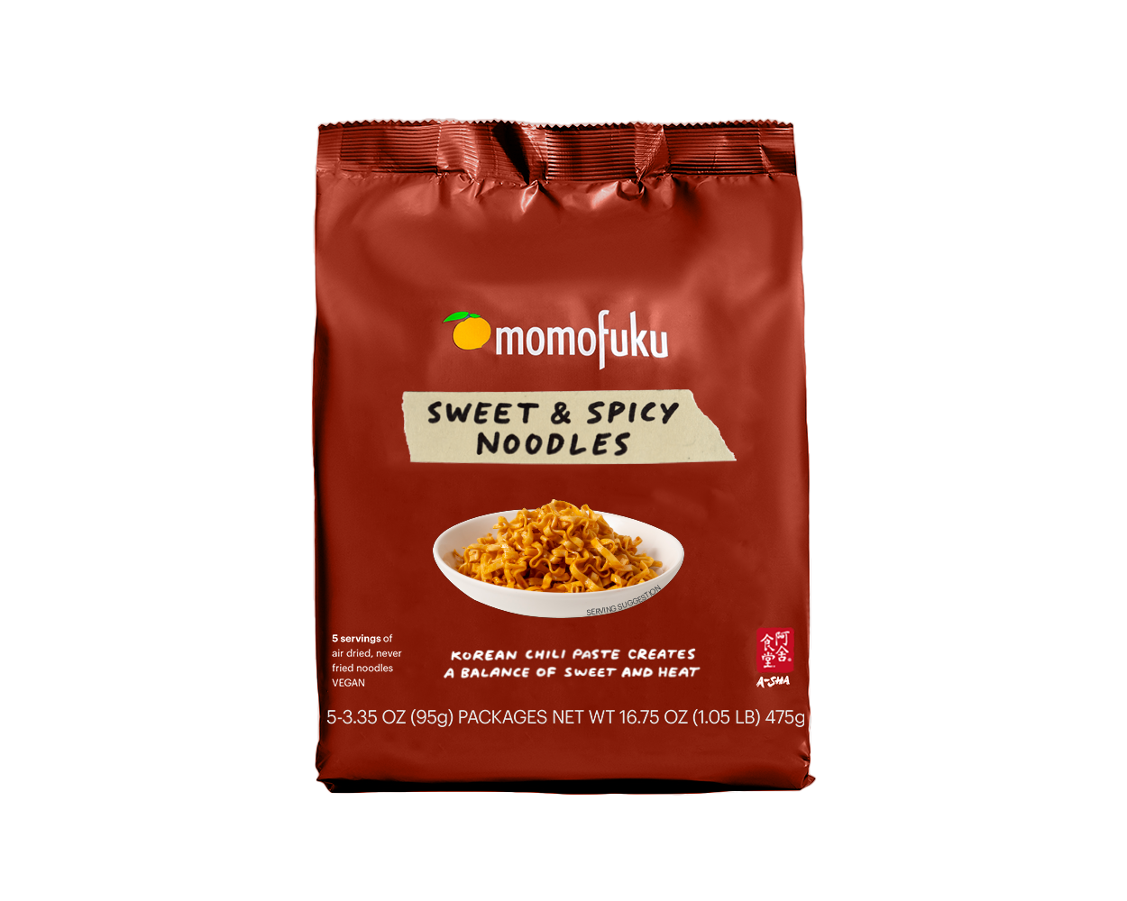 sweet & spicy noodle package